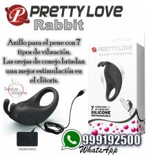 Anillo Vibrador Para El Pene - Pretty Love Rabbit - Sexshop Miraflores