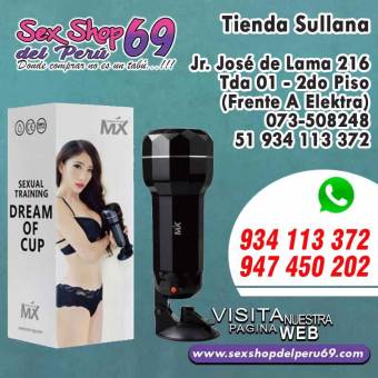 Masturbador con Vibración y Gemidos Discreto en Sullana