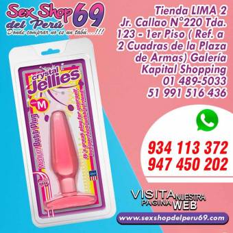 Plugs anales, adheribles a superficies lisas, 100% silicona