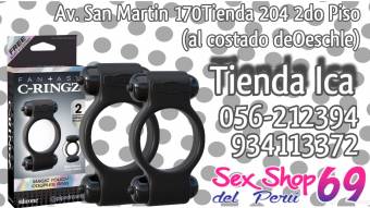 Anillos Vibradores Doble Bala