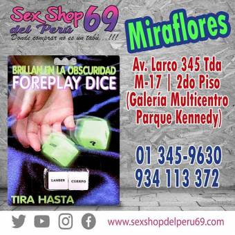 Dados Sexuales Juego Previo