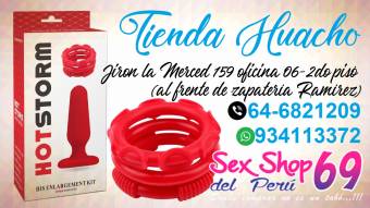 Plug Anal Con 3 anillos para pene de regalo.