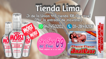 Lubricante Anal A Base de Agua y Silicona Sex Shop del Perú