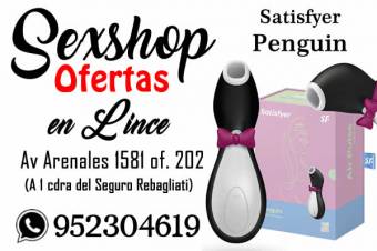Satisfyer Penguin - vibrador Succionador - Sexshop Ofertas en Lince