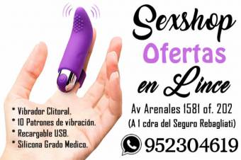 Vibradores Clitorales Externos en Sexshop Ofertas en Lince 952304619