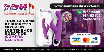 Melody Woo Vibrador Rabbit Sex Shop Del Perú