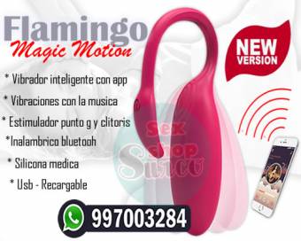 SEXSHOP / SURCO / FLAMINGO / VIBRADOR CON APP