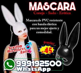Mascara De Coneja Erótica / Sexshop Miraflores