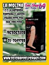 sexshop  -  FUNDAS REAL FEEL PENIS EXTENSION   -*