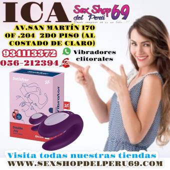 sexshop  -A-VIBRADOR SATISFYER DOUBLE JOY LILA CON APP