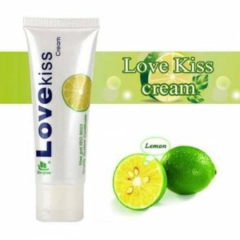 LUBRICANTE COMESTIBLE LOVE KISS DE SABOR LIMON A BASE DE AGUA