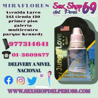 sexshop -  AFRODISIACO JUNGLE LOVE GOLD   -