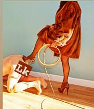Mistress pro para sexting, fetichismo