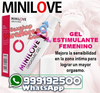 GEL ORGASMICO / MINILOVE / SEXSHOP MIRAFLORES
