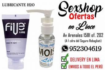 Lubricantes a base de agua en Sexshop Lince - av arenales 1581 of. 202 - 952304619