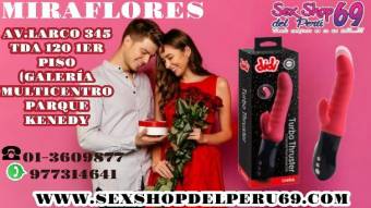 sexshop .. VIBRADOR RABBITS PUNTO G DIDI TURBO THRUSTER  ..