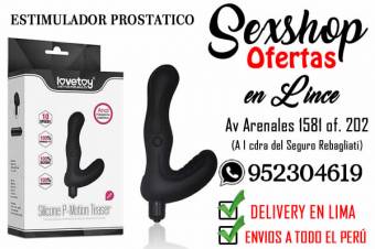 VIBRADORES PROSTATICOS - ESTIMULADOR PROSTATICO - SEXSHOP OFERTAS