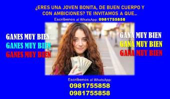 CHICA BONITA GANA DINERO ATENDIENDO A HOMBRES IMPORTANTES