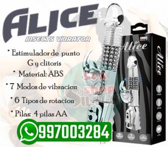 SEXSHOP / SURCO / VIBRADOR  / RABBIT / ALICE