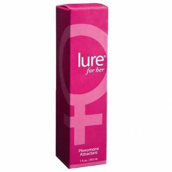 LURE FOR HER. Este perfume con feromonas para mujer es capas de atraer a los hombres ,despertando sus deseos amorosos, sus aromas ocultos y silencioso