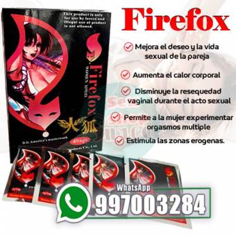 SEXSHOP / SURCO / FIREFOX / EXITANTE PARA MUJER