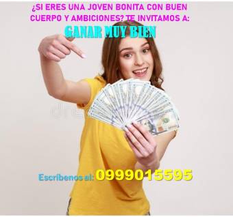 LOS BUENOS INGRESOS SON PARA LAS CHICAS GUAPAS…