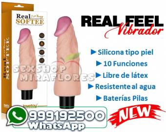 Vibrador Real Feel Piel Realista / Sexshop Miraflores