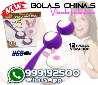 Bolas Chinas Vibrador Inalámbrico / Sexshop