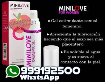 MINILOVE GEL ESTIMULANTE FEMENINO / SEXSHOP MIRAFLORES