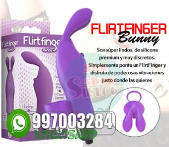 SEXSHOP / SURCO / VIBRADOR / DEDAL / FLIRTFINGER BUNNY