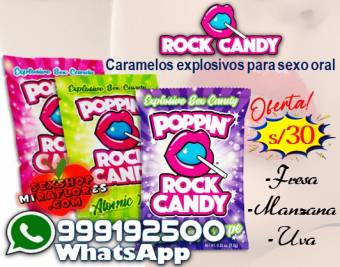 Poppin Rock Candy Caramelo Explosivo / Sexshop Miraflores
