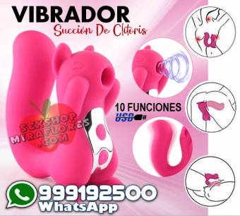 Vibrador Succión De Clítoris - Punto G / Sexshop Miraflores