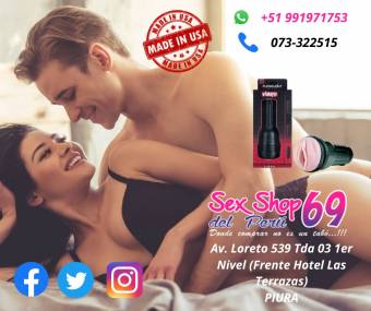 Fleshlight Masturbador Texturizado Y Con Tres Balas Vibradoras