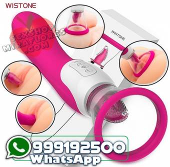 VIBRADOR LENGUA SUCCIÓN / WISTONE / SEXSHOP MIRAFLORES