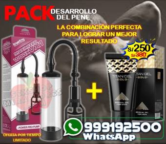 Agrande Su Pene / Pack Desarrollo / Sexshop Miraflores