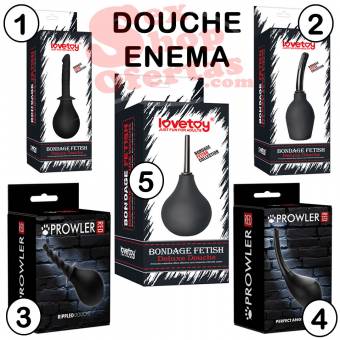 DOUCHE ENEMAS VARIEDAD DE MODELOS - SEXSHOP LINCE