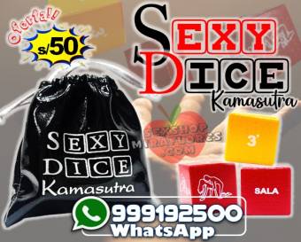 DADOS KAMASUTRA SEXY DICE / SEXSHOP MIRAFLORES