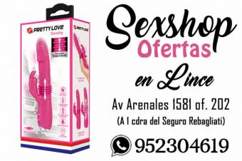 VIBRADOR RABBIT SUBE Y BAJA EN SEXSHOP LINCE OFERTAS