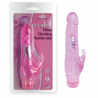 CRYSTAL DILDO CLIMBING RABBIT - MAXIMO PLACER