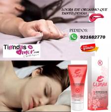 GEL LUBROCANTE DE ORGASMOS INTENSOS MUJERES CLIMAX