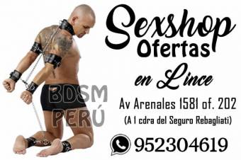 sexshop lince Sado Fetiche Bondage Peru Sadomasoquismo BDSM  Lince 952304619 - Envió a nivel Nacional