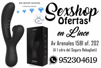 Sexshop en Lince - Vibradores punto G con estimulador clitoral - 952304619