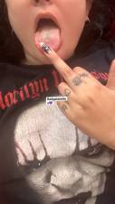 Domina española Bad gata tattoo Online!