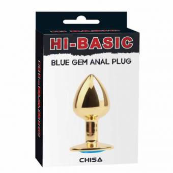 CONSOLADOR METAL GEMA AZUL DORADO. En su máxima expresión está hecho de un material aluminio no tóxico y agradable para la piel está dimensionado ...