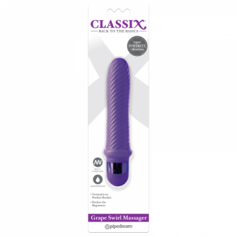 Sullana VIBRADOR CLASSIX REMOLINO MORADO. wsp +51 994389213