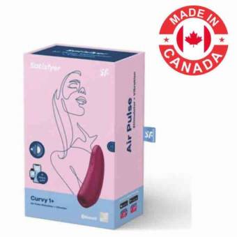 VIBRADOR SATISFYER INTELIGENTE CURVO 1 ROJO -wsp +51 994389213