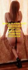 MARIA HERMOSA VENEZOLANA COMPLACIENTE 19 AÑOS TE OFREZCO ANAL