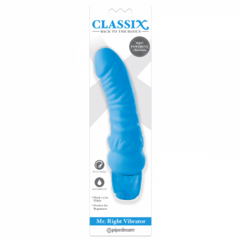 Sullana VIBRADOR CLASSIX MR. RIGHT LIGHT BLUE. wsp +51 994389213- Sullana