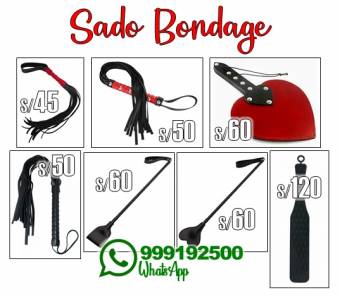 LATIGOS - FUSTAS - PALETAS- SADO BONDAGE - SEXSHOP MIRAFLORES