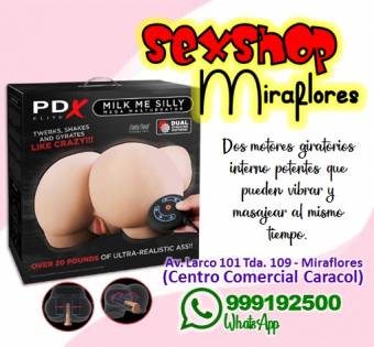 TRASERO MASTURBADOR ROTADOR MASAJEADOR SEXUAL / SEXSHOP MIRAFLORES